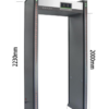 33 zone body scanner metal detectors