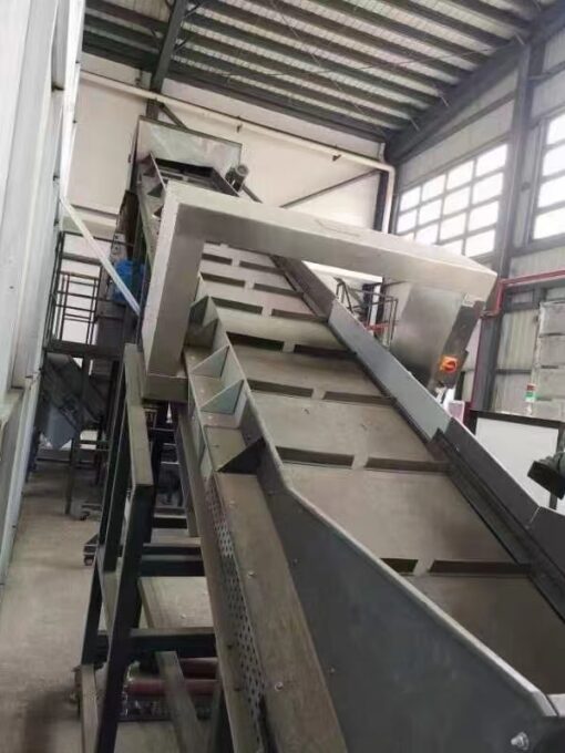 industrial conveyor metal detector system