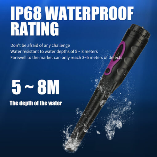 ip68 waterproof metal detectors hand held pinpointer