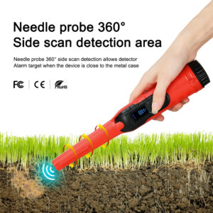 2 4 300x300 LED display hand held waterproof pinpointer metal detector