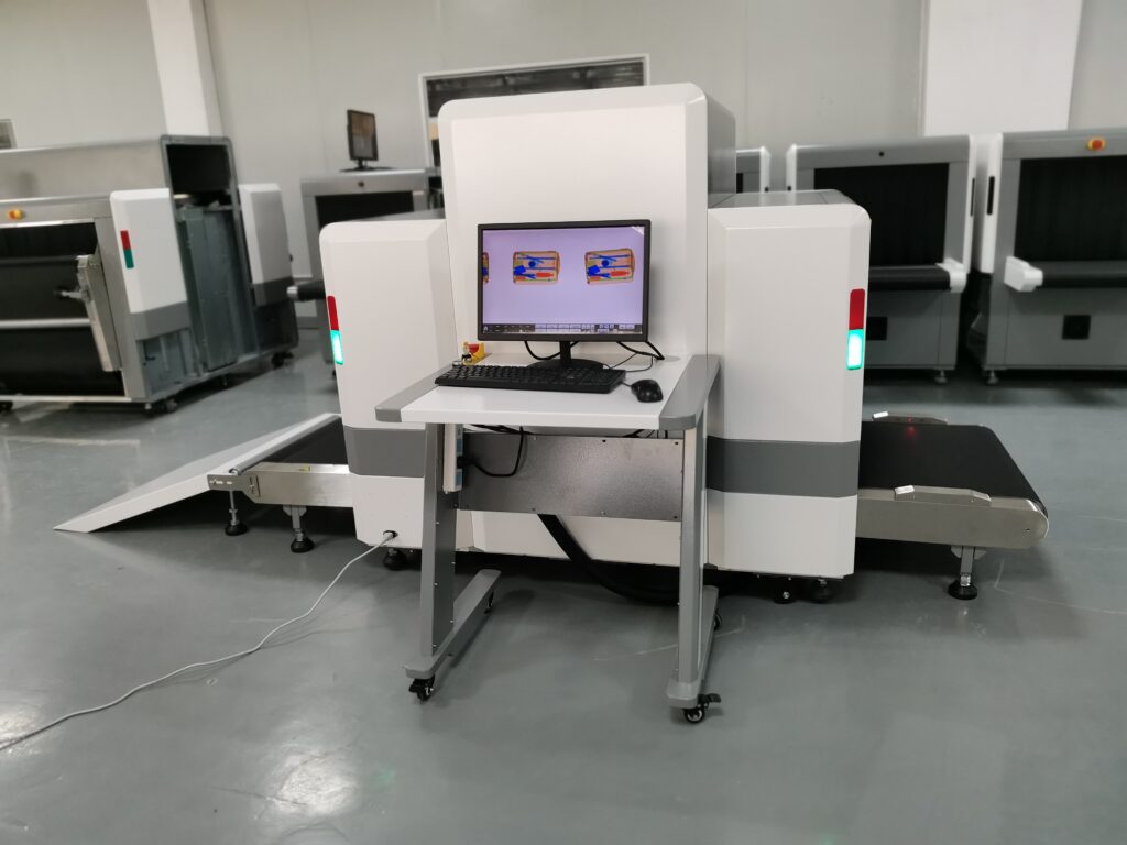xray baggage scanner for entrance security surveillance
